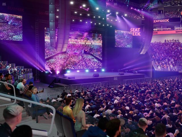Chase Center - Section Courtside Lounge 26 Seat View