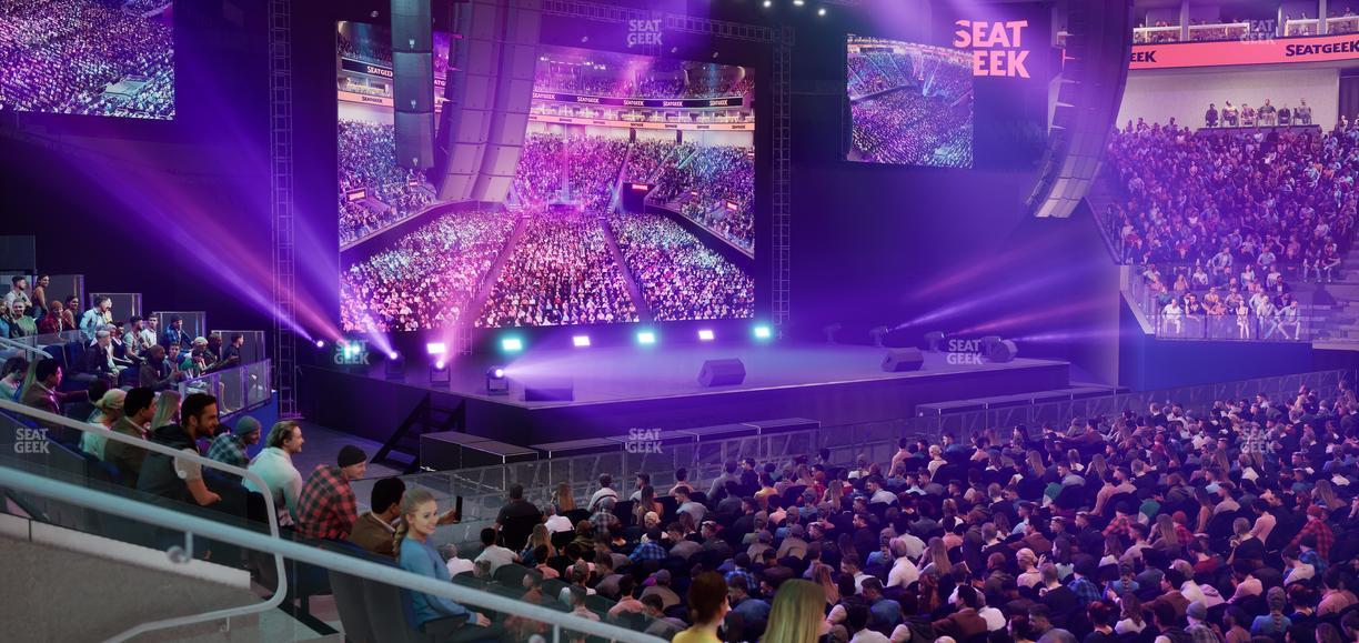 Chase Center - Section Courtside Lounge 26 Seat View