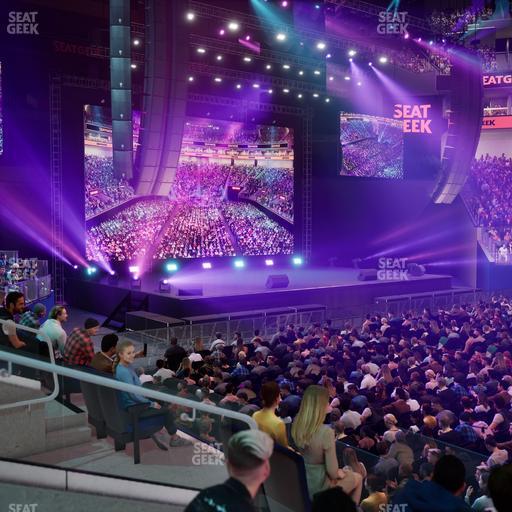 Chase Center - Section Courtside Lounge 26 Seat View