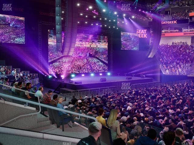 Chase Center - Section Courtside Lounge 26 Seat View