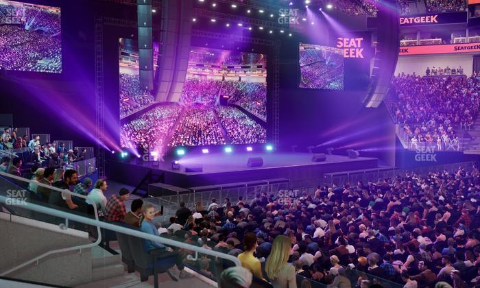 Chase Center - Section Courtside Lounge 26 Seat View