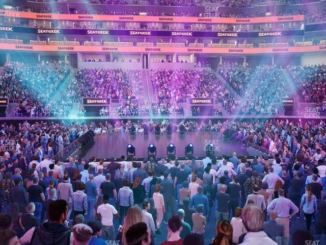 Chase Center - Section Courtside Lounge 26 Seat View