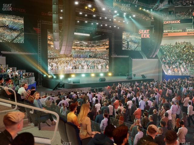 Chase Center - Section Courtside Lounge 26 Seat View