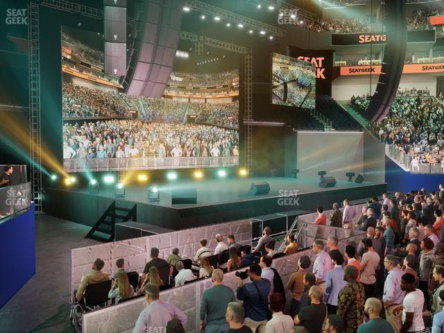 Chase Center - Section Courtside Lounge 27 Seat View
