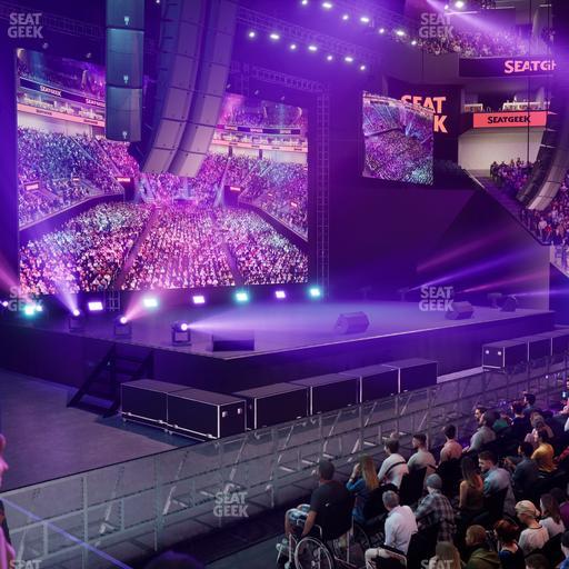 Chase Center - Section Courtside Lounge 27 Seat View