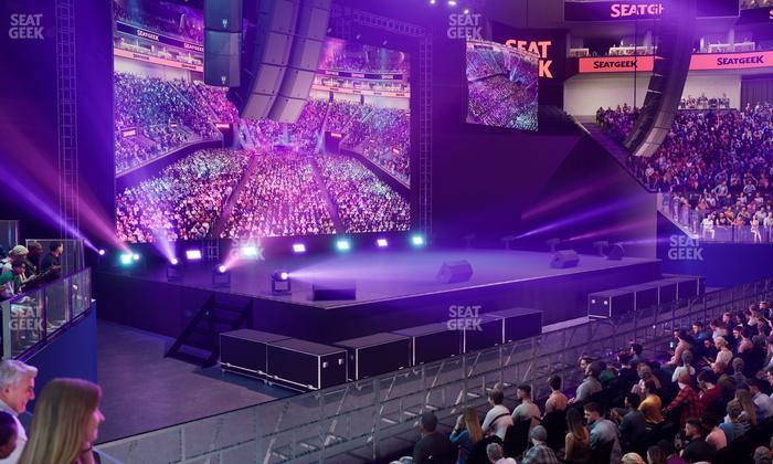 Chase Center - Section Courtside Lounge 27 Seat View