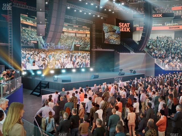 Chase Center - Section Courtside Lounge 27 Seat View