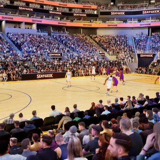 Chase Center - Section Courtside Lounge 27 Seat View