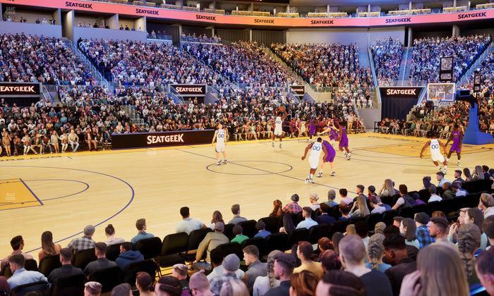 Chase Center - Section Courtside Lounge 27 Seat View