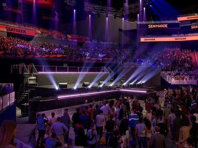 Chase Center - Section Courtside Lounge 27 Seat View