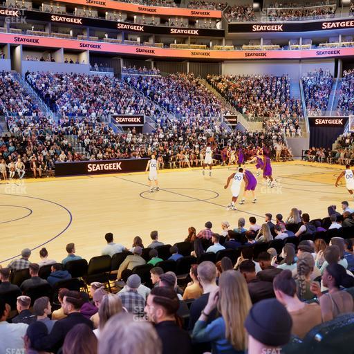 Chase Center - Section Courtside Lounge 27 Seat View