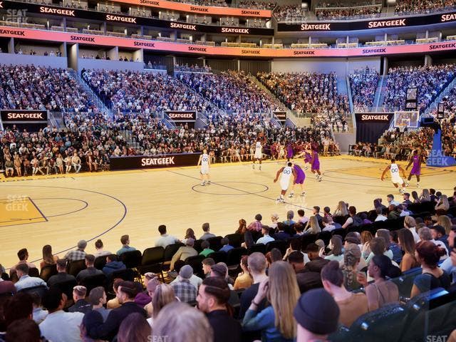 Chase Center - Section Courtside Lounge 27 Seat View