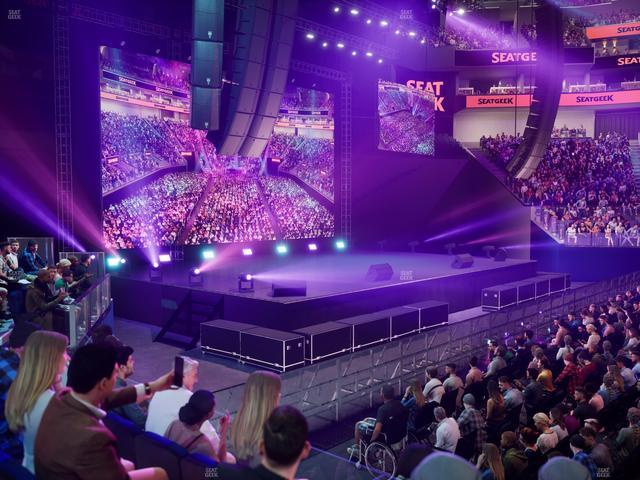 Chase Center - Section Courtside Lounge 28 Seat View