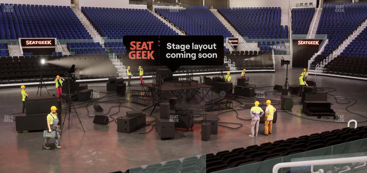 Chase Center - Section Courtside Lounge 28 Seat View