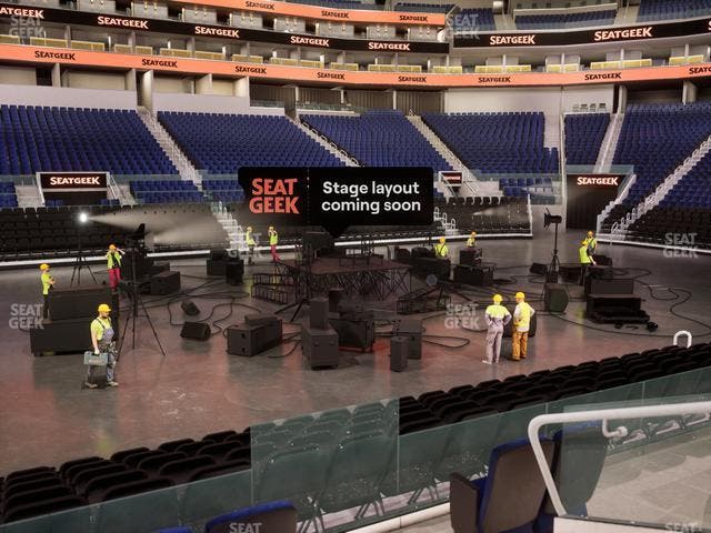 Chase Center - Section Courtside Lounge 28 Seat View