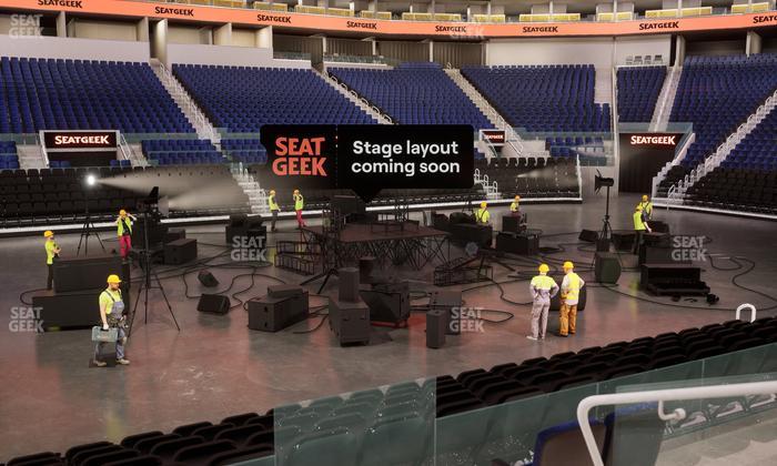 Chase Center - Section Courtside Lounge 28 Seat View