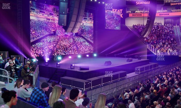 Chase Center - Section Courtside Lounge 28 Seat View