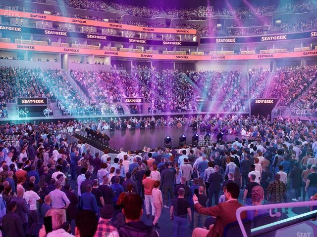 Chase Center - Section Courtside Lounge 28 Seat View