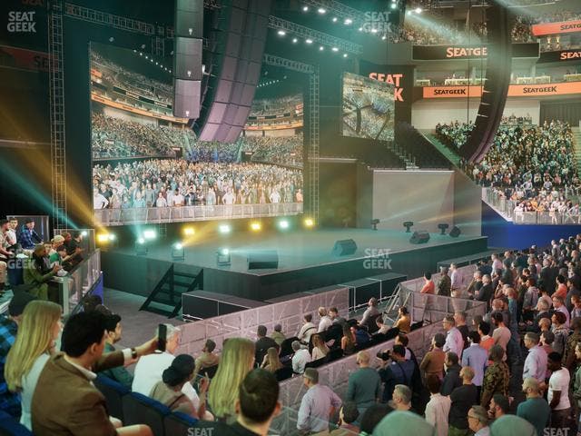 Chase Center - Section Courtside Lounge 28 Seat View