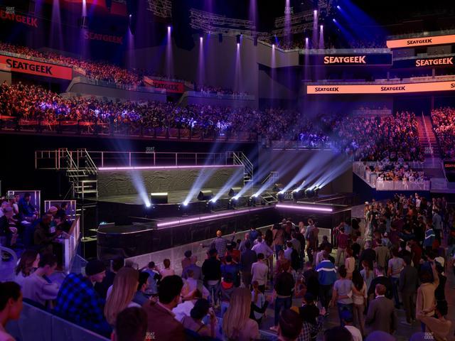 Chase Center - Section Courtside Lounge 28 Seat View