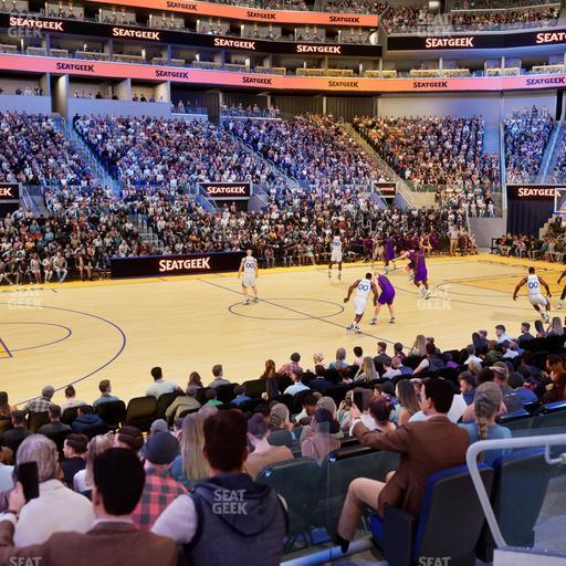 Chase Center - Section Courtside Lounge 28 Seat View
