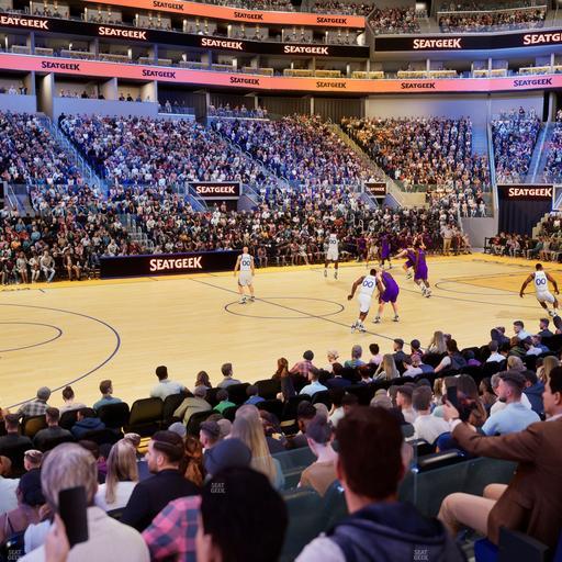 Chase Center - Section Courtside Lounge 28 Seat View