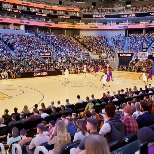 Chase Center - Section Courtside Lounge 29 Seat View
