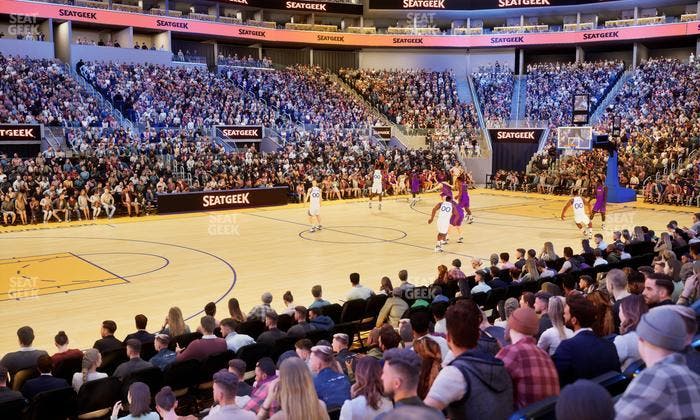 Chase Center - Section Courtside Lounge 29 Seat View