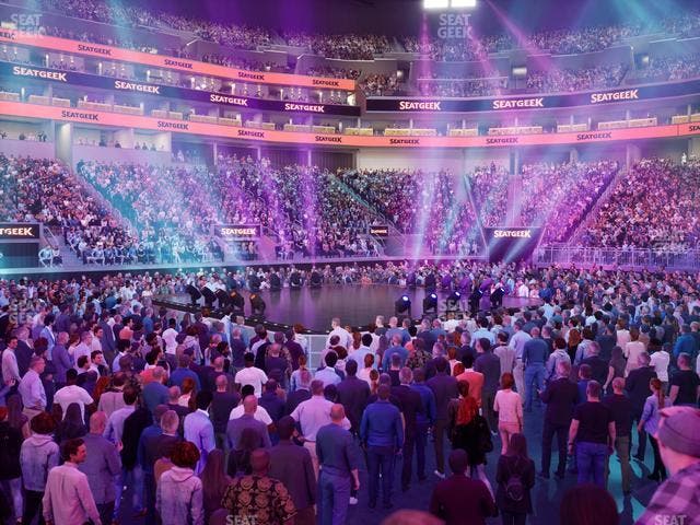 Chase Center - Section Courtside Lounge 29 Seat View