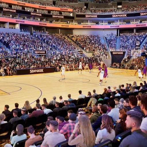 Chase Center - Section Courtside Lounge 29 Seat View