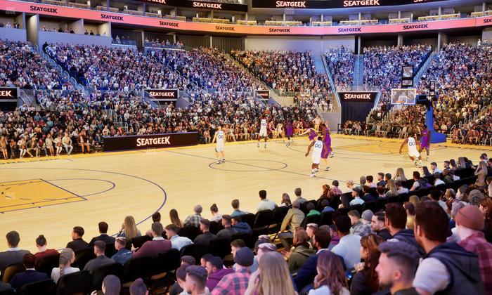 Chase Center - Section Courtside Lounge 29 Seat View