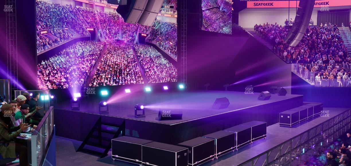 Chase Center - Section Courtside Lounge 29 Seat View