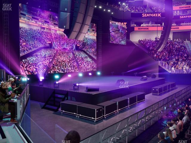 Chase Center - Section Courtside Lounge 29 Seat View Chase Center - Section Courtside Lounge 29 Seat View