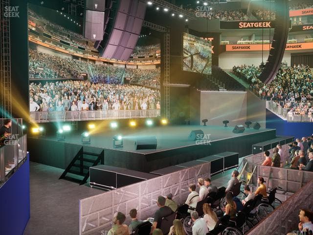Chase Center - Section Courtside Lounge 29 Seat View