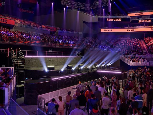 Chase Center - Section Courtside Lounge 29 Seat View