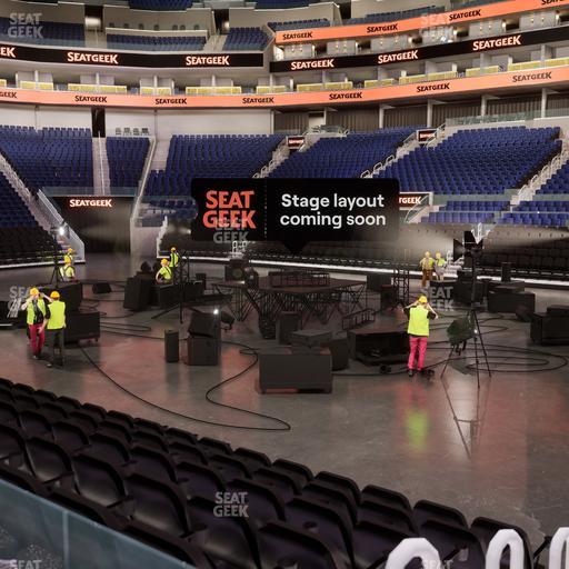 Chase Center - Section Courtside Lounge 3 Seat View