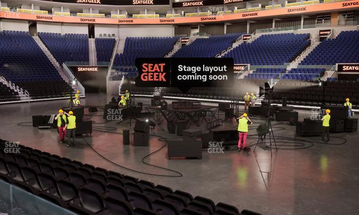 Chase Center - Section Courtside Lounge 3 Seat View