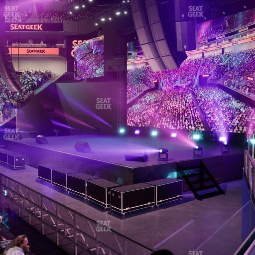 Chase Center - Section Courtside Lounge 3 Seat View