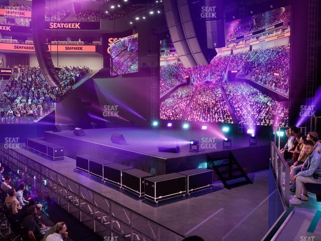 Chase Center - Section Courtside Lounge 3 Seat View Chase Center - Section Courtside Lounge 3 Seat View