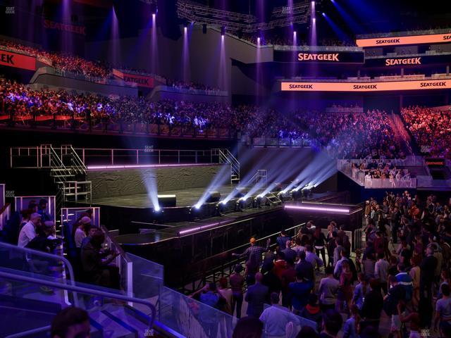 Chase Center - Section Courtside Lounge 30 Seat View