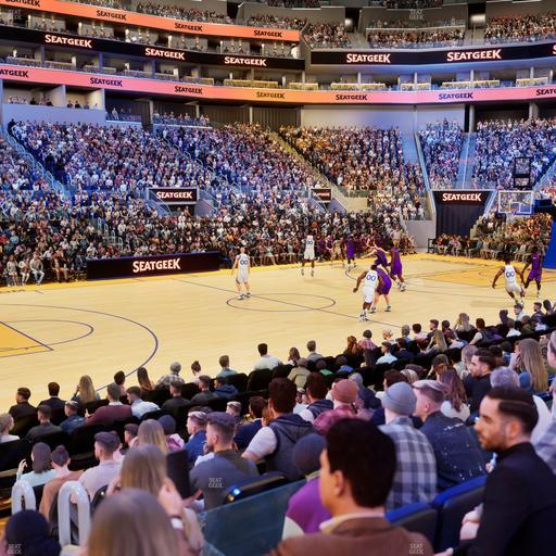 Chase Center - Section Courtside Lounge 30 Seat View