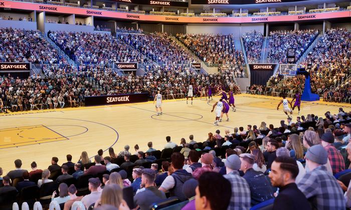 Chase Center - Section Courtside Lounge 30 Seat View