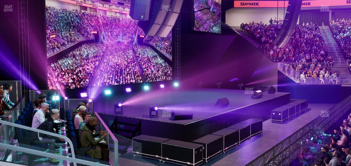 Chase Center - Section Courtside Lounge 30 Seat View