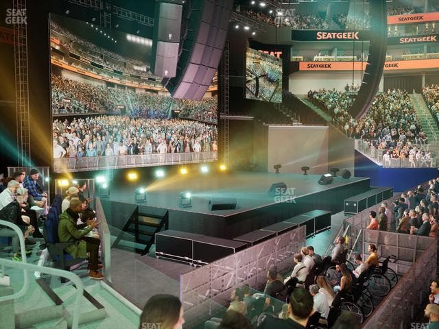 Chase Center - Section Courtside Lounge 30 Seat View
