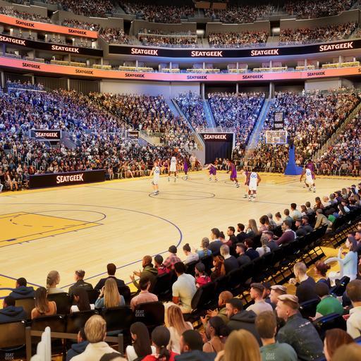 Chase Center - Section Courtside Lounge 31 Seat View