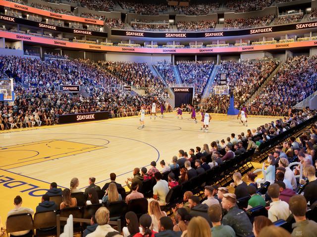 Chase Center - Section Courtside Lounge 31 Seat View