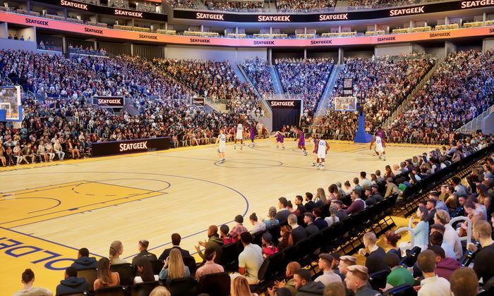 Chase Center - Section Courtside Lounge 31 Seat View