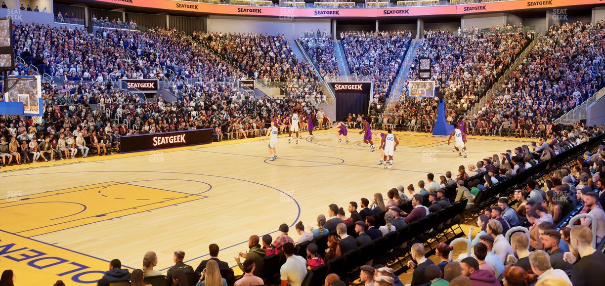 Chase Center - Section Courtside Lounge 31 Seat View