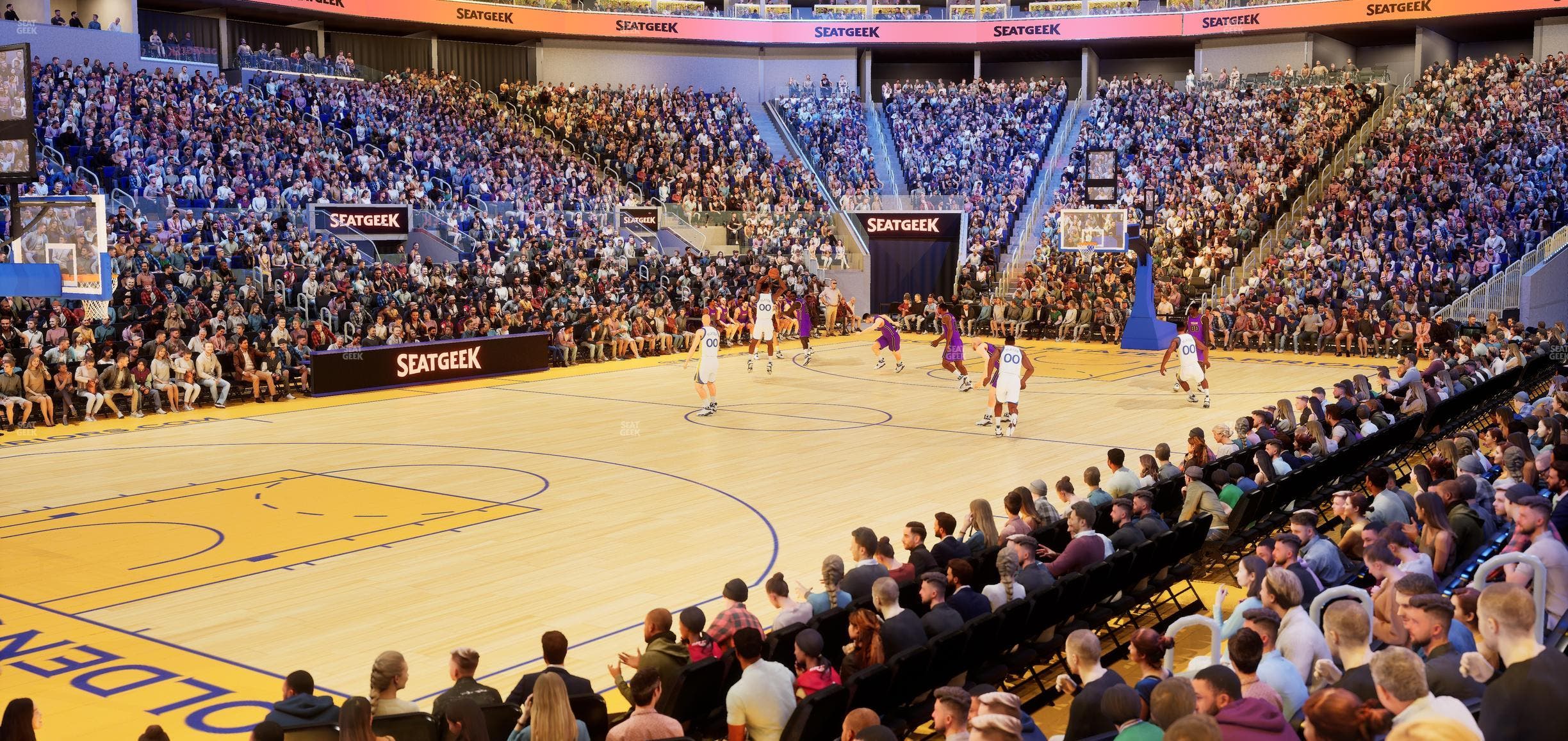 Chase Center - Section Courtside Lounge 31 Seat View