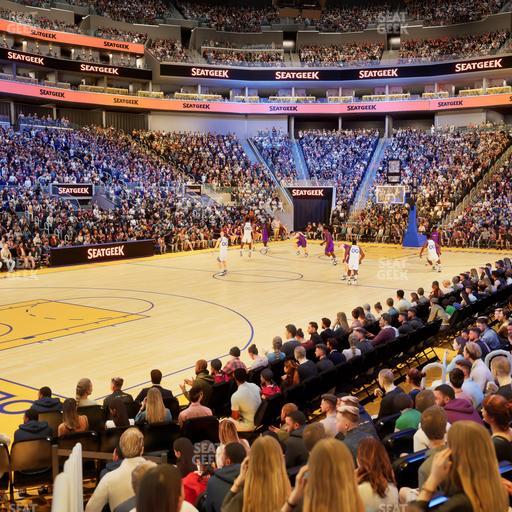 Chase Center - Section Courtside Lounge 31 Seat View